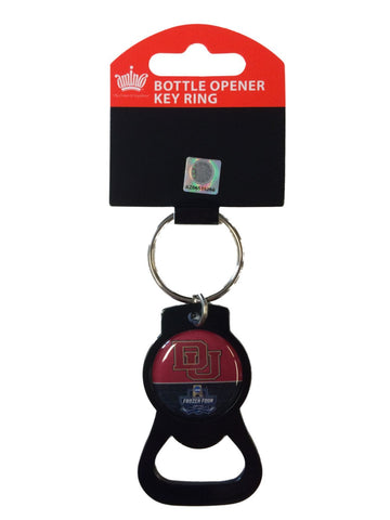 Shop Denver Pioneers Aminco 2016 Frozen Four NCAA Hockey Bottle Opener Keychain - Sporting Up