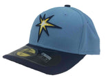Tampa Bay Rays New Era 59Fifty Youth Blue & Black Mesh Fitted Hat Cap (6 1/2) - Sporting Up