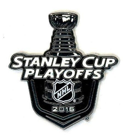 Shop 2016 Stanley Cup Playoffs Aminco NHL Hockey Limited Edition Metal Lapel Pin - Sporting Up