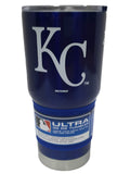 Kansas city royals boelter blå 30oz rostfritt stål isolerad ultra tumbler cup - sportig upp