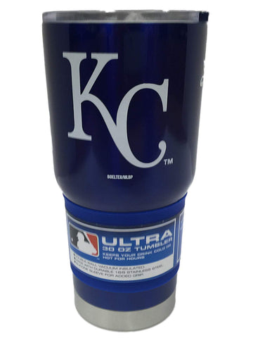 Shoppen Sie Kansas City Royals Boelter Blue 30oz isolierter Ultra Tumbler-Becher aus Edelstahl – sportlich