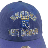 Kansas City Royals 47 Brand Blue Power "Defend the Crown" Relax Adj Hat Cap - Sporting Up