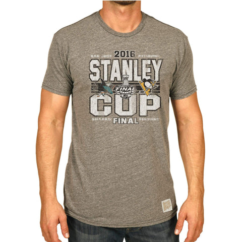 Shop San Jose Sharks Pittsburgh Penguins 2016 NHL Stanley Cup Playoffs Final T-Shirt - Sporting Up