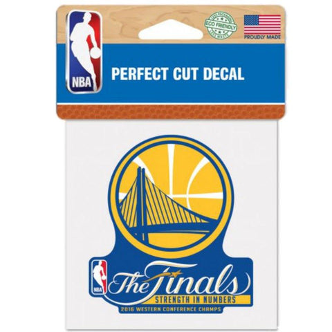 Golden State Warriors Wincraft 2016 Finales Western Conf Champions Autocollant (8,9 cm) – Sporting Up