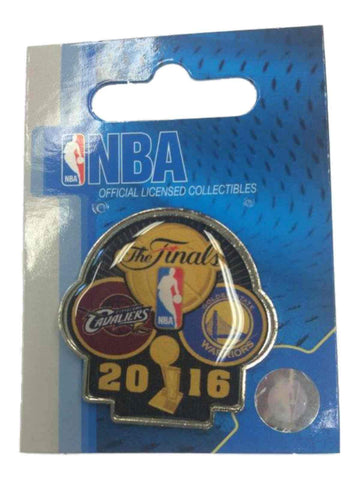 Shop Cleveland Cavaliers Golden State Warriors 2016  Finals Dueling Teams Pin - Sporting Up