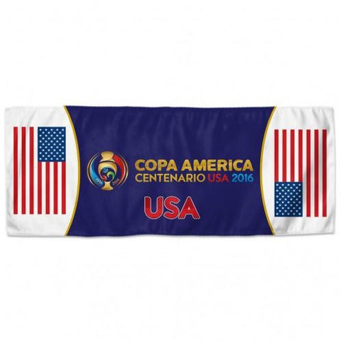 Copa America Centenario WinCraft "USA 2016" Blue Instant Cooling Towel 12" x 30" - Sporting Up