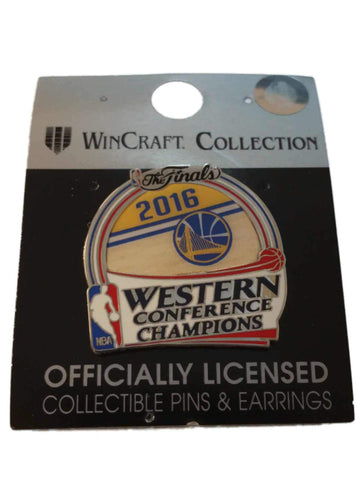Épinglette des champions de la conférence occidentale de la finale 2016 des Golden State Warriors - Sporting Up