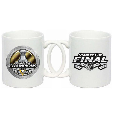 Shop Pittsburgh Penguins 2016 Stanley Cup Champions Ceramic White Coffee Mug (11 oz) - Sporting Up