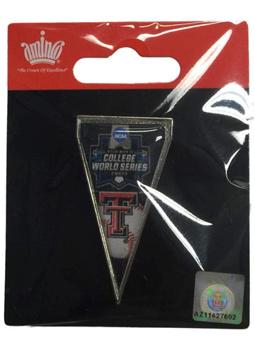 Texas tech red raiders 2016 ncaa omaha college world series banderín solapa pin - sporting up