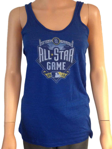2016 MLB All-Star Game San Diego SAAG Women Blue Light Tri-Blend Tank Top - Sporting Up