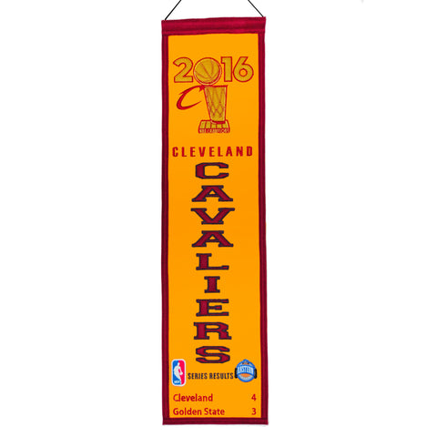 Shop Cleveland Cavaliers 2016 NBA Finals Champions Wool Heritage Banner (8"x32") - Sporting Up