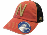 Nebraska Cornhuskers TOW Red Black Past Mesh Adjustable Snapback Slouch Hat Cap - Sporting Up
