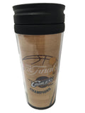 Cleveland Cavaliers 2016  Champions Wine Red Yellow Navy Tumbler Cup (14oz) - Sporting Up