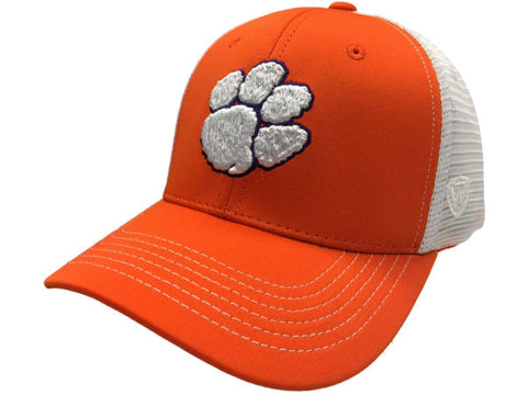 Clemson Tigers TOW Orange Ranger Mesh Adjustable Snapback Structured Hat Cap - Sporting Up