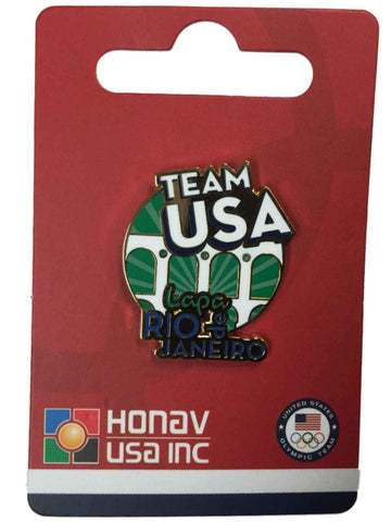 2016 Summer Olympics Rio de Janeiro Brazil "Team USA" Arcos da Lapa Lapel Pin - Sporting Up
