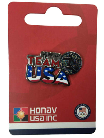 Shop 2020 Summer Olympics Tokyo Japan "Team USA" Soccer Pictogram Metal Lapel Pin - Sporting Up