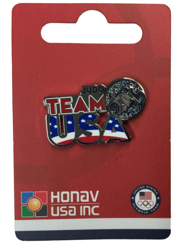2020 Summer Olympics Tokyo Japan "Team USA" Judo Pictogram Metal Lapel Pin - Sporting Up