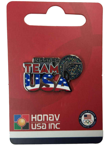 Shop 2020 Summer Olympics Tokyo Japan "Team USA" Shooting Pictogram Metal Lapel Pin - Sporting Up