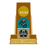 Coastal Carolina Chanticleers 2016 NCAA Baseball CWS Champions Trophy Lapel Pin - Sporting Up