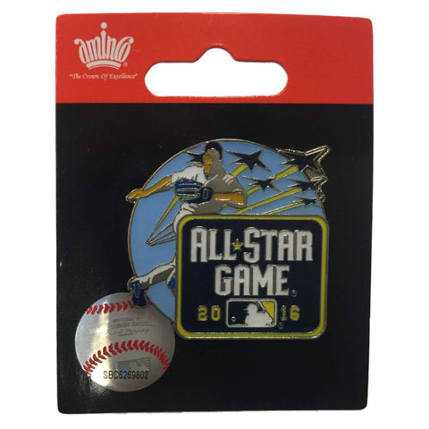 Shop 2016 MLB All-Star Game San Diego Baseball Player Jets Flying Overhead Lapel Pin - Sporting Up