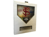Florida State Seminoles Ready to Frame 2012 CWS Die Cut Homeplate Print 11"x14" - Sporting Up