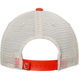 Clemson Tigers Orange United Mesh Adjustable Snapback Slouch Trucker Hat Cap - Sporting Up
