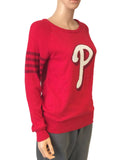 Philadelphia Phillies 47 Brand Pull à col rond rouge pour femme - Sporting Up