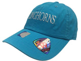 Texas Longhorns TOW WOMEN Lagoon Blue Seaside Adjustable Slouch Hat Cap - Sporting Up