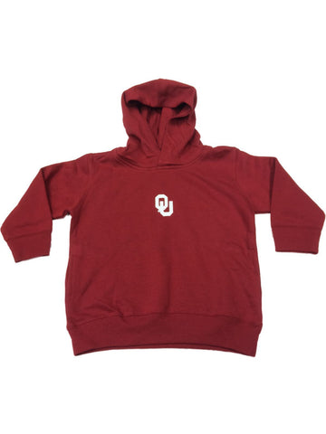 Oklahoma Sooners deux pieds d’avance pour tout-petits sweat-shirt à capuche en polaire rouge - faire du sport