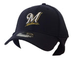 Milwaukee Brewers New Era 39Thirty Structured Cold Weather Neck Hat Cap (M/L) - Sporting Up