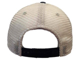 North Dakota Fighting Hawks Black New Logo Vintage Mesh Adjustable Snap Hat Cap - Sporting Up