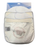 Wisconsin Badgers Baby Fanatic Infant Baby White Circular Logo Bib 2-Pack - Sporting Up
