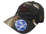Wisconsin Badgers TOW Black Realtree Camo Harbor Mesh Adjustable Snap Hat Cap - Sporting Up