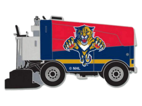 Florida Panthers Wincraft rote und marineblaue Eishockey-Zamboni-Anstecknadel aus Metall – sportlich