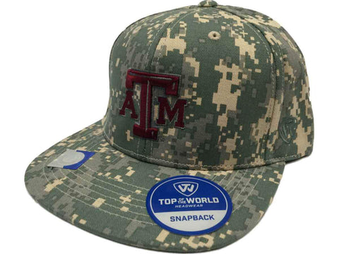 Shop Texas A&M Aggies TOW Digital Camouflage Patriot Snap Adjustable Snapback Hat Cap - Sporting Up