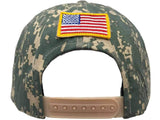 Indiana Hoosiers TOW Digital Camouflage Patriot Snap Adjustable Snapback Hat Cap - Sporting Up