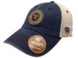 BYU Cougars TOW Navy Outlander Mesh Adjustable Snapback Slouch Hat Cap - Sporting Up