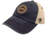 Ole miss rebels tow gorra de sombrero holgada snapback ajustable de malla outlander azul marino - sporting up