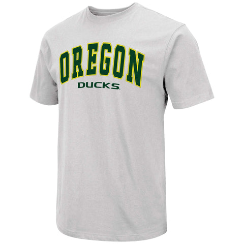 Shop Oregon Ducks Colosseum White Short Sleeve Cotton Crew T-Shirt - Sporting Up