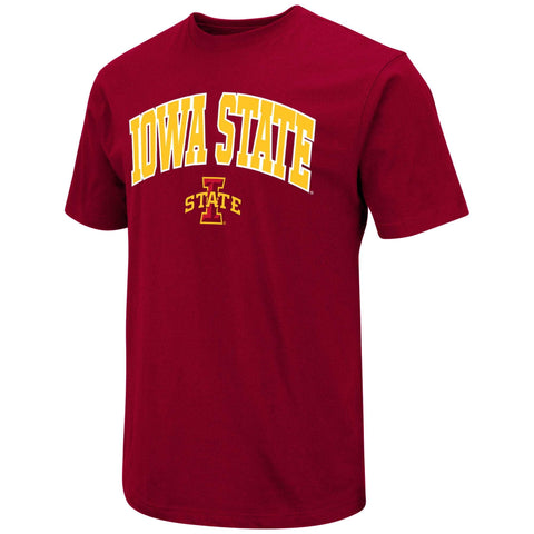 Shop Iowa State Cyclones Colosseum Red Short Sleeve Cotton Crew T-Shirt - Sporting Up