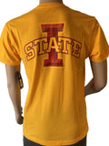 Iowa State Cyclones Colosseum Yellow Downslope Short Sleeve T-Shirt - Sporting Up