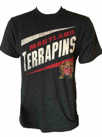 Magasinez le t-shirt à manches courtes gris Downslope Colosseum des Terrapins du Maryland - Sporting Up