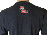 Ole Miss Rebels Colosseum Blue Crunch Frontline T-shirt à manches courtes - Sporting Up
