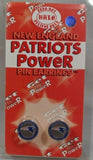 New England Patriots Halo Sports Inc. Womens Power Pin Circular Stud Earrings - Sporting Up
