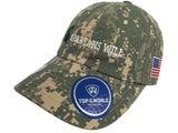 Michigan State Spartans TOW Digital Camo Spartans Will US Flag Adjust Hat Cap - Sporting Up
