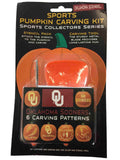 Oklahoma Sooners NCAA Topperscot Team Logo Halloween Pumpkin Carving Kit - Sporting Up