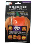Kansas State Wildcats NCAA Topperscot Team Logo Halloween Pumpkin Carving Kit - Sporting Up