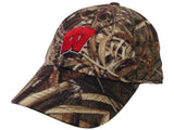 Wisconsin Badgers TOW Realtree Max-5 Camouflage Crew Adjustable Slouch Hat Cap - Sporting Up