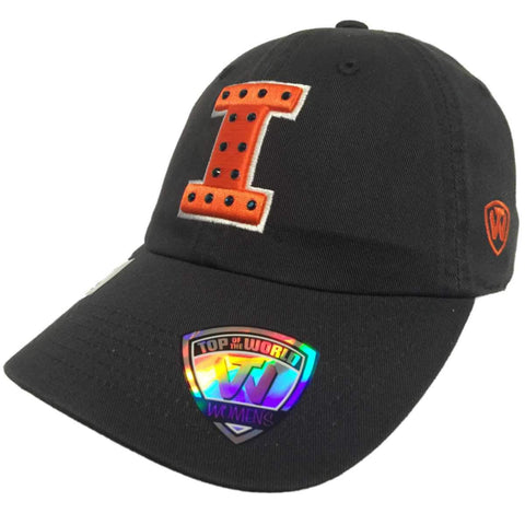 Shop Illinois Fighting Illini TOW WOMEN Gray Flair Bling Adjustable Slouch Hat Cap - Sporting Up