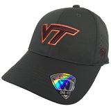 Virginia Tech Hokies TOW Charcoal Jock II Performance Memory Flexfit Hat Cap - Sporting Up